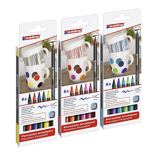 EDDING 4200 PORCELAIN AND GLASS CERAMIC BRUSH PEN