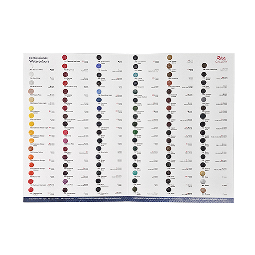 ROSA GALLERY DOT CARD ACUARELA