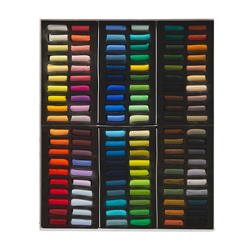SENNELIER À L'ÉCU BOÎTE CARTON 120 DEMI-PASTELS EXTRA-TENDRES