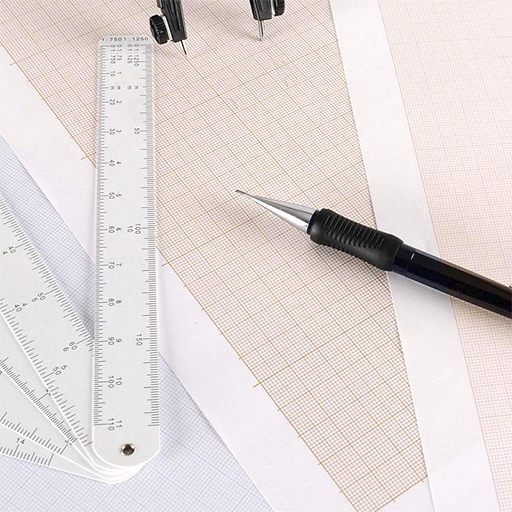 CANSON BASIK BLOC ENCOLADO PAPEL MILIMETRADO 100 G