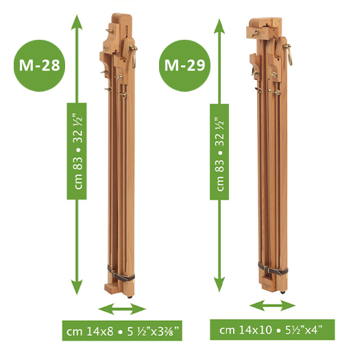 MABEF M28 UND M29 FELDSTAFFELEI - WANDELBAR VERSTELLBAR UND KLAPPBAR