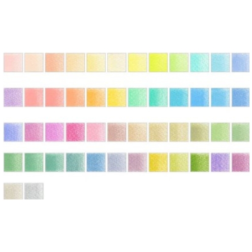 HOLBEIN ARTISTS' COLOURED PENCILS PASTEL TONE SET OP936 OF 50 PENCILS