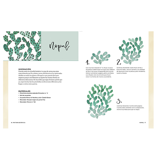 BOOK (IN SPANISH) - PINTURA BOTÁNICA