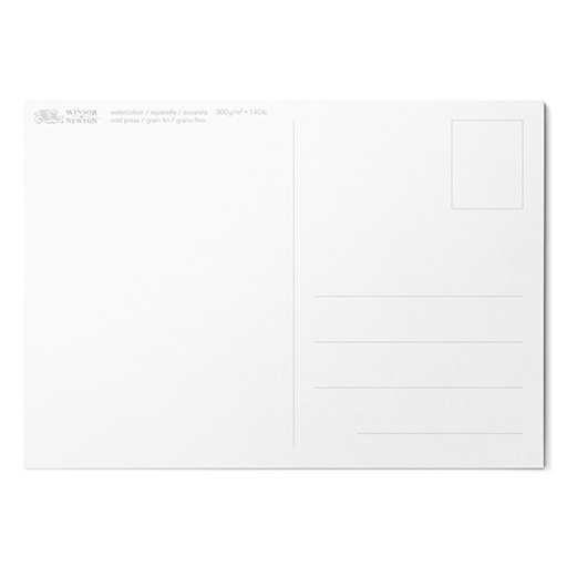 WINSOR & NEWTON WATERCOLOUR POSTCARD PAD 300 G COLD PRESSED