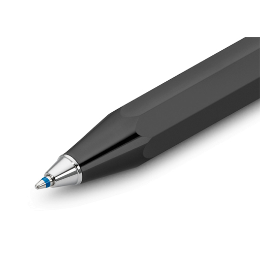 KAWECO BOLÍGRAFO SERIE SPORT SKYLINE NEGRO CROMADO