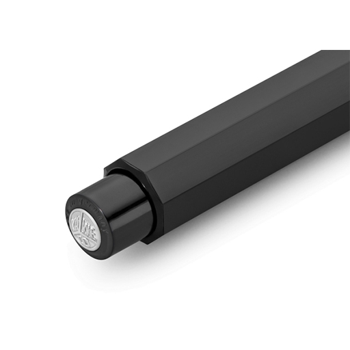KAWECO PORTAMINAS 0,7 MM SERIE SPORT SKYLINE NEGRO CROMADO