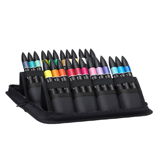 WINSOR & NEWTON PROMARKER SET ARTE E ILLUSTRAZIONE 24 MARCATORI + ASTUCCIO