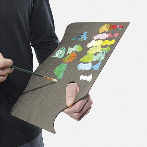 NEW WAVE PALETA DE PINTOR HIGHLAND NEUTRAL GREY STAIN WOOD - PARA DIESTROS
