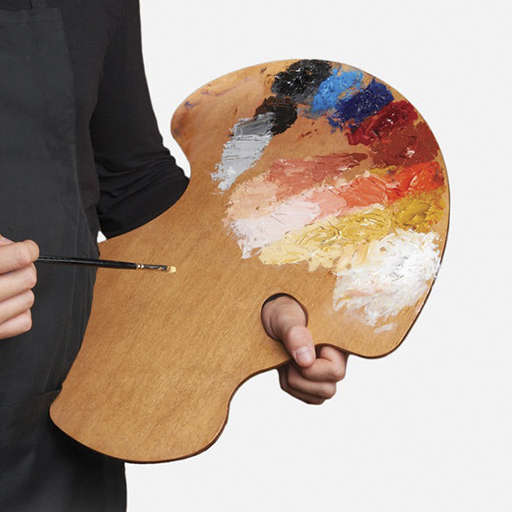 NEW WAVE PALETA DE PINTOR EXPRESSIONIST CONFIDANT NATURAL STAIN WOOD - PARA DIESTROS