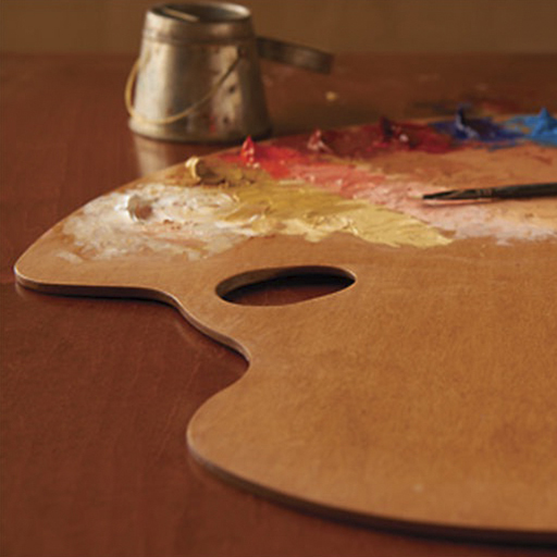 NEW WAVE PALETA DE PINTOR EXPRESSIONIST CONFIDANT NATURAL STAIN WOOD - PARA ZURDOS