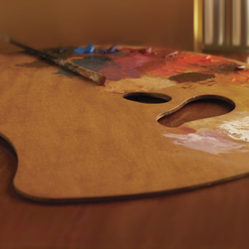 NEW WAVE GRAND VIEW CONFIDANT PALETTE NATURAL STAIN WOOD FOR RIGHTY