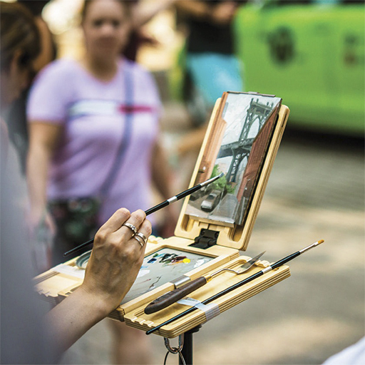 NEW WAVE U-GO PLEIN AIR ANYWHERE POCHADE BOX 703 TAMAÑO PEQUEÑO - CAJA CABALLETE PARA PLEIN AIR
