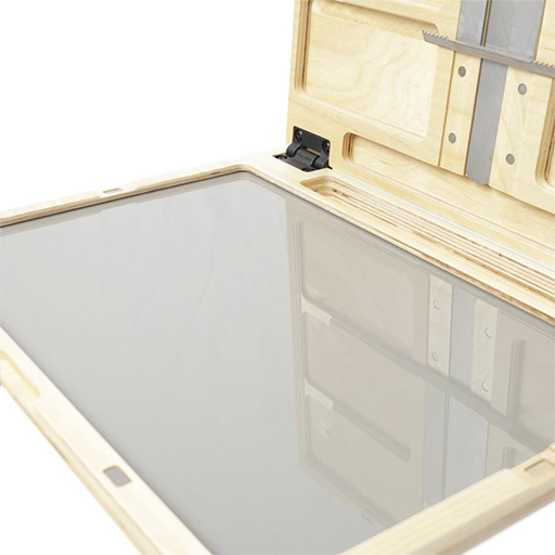 NEW WAVE U-GO PLEIN AIR ANYWHERE PALETA GRIS DE PLÁSTICO PARA CAJAS POCHADE