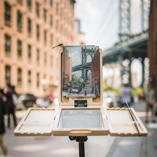 NEW WAVE U-GO PLEIN AIR ANYWHERE PALETA GRIS DE PLÁSTICO PARA CAJAS POCHADE