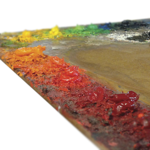 NEW WAVE POSH WOOD NATURAL STAINED TABLETOP PALETTE