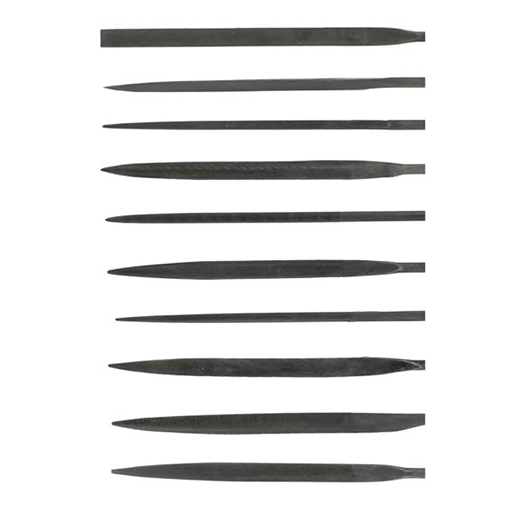VALLEJO SET OF 10 NEEDLE FILES