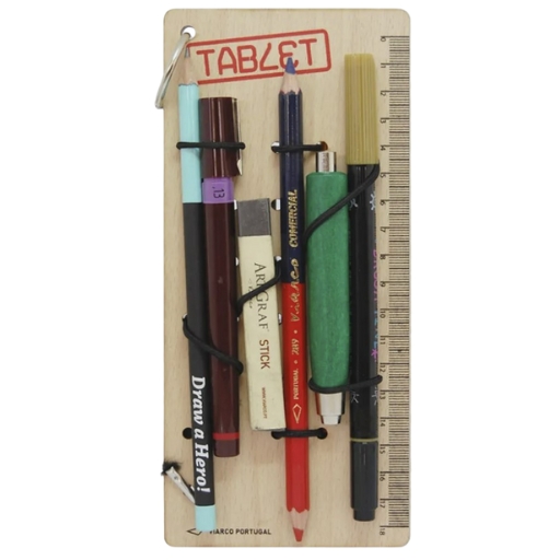 VIARCO HOLZTABLETT FÜR ZEICHENWERKZEUGE