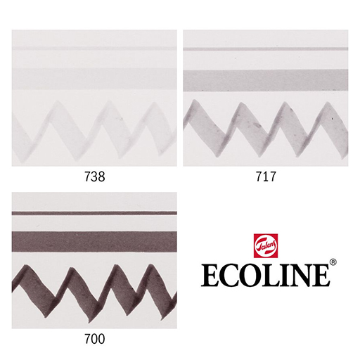 ECOLINE DUOTIP PEN - ESTUCHE ROTULADOR TINTA BASE AGUA 3 COLORES