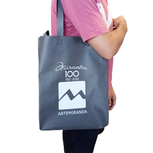 ARTEMIRANDA DARK GREY CENTENARY BAG