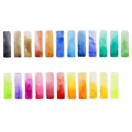 ETCHR CAJA METÁLICA DE ACUARELA PREMIUM STUDENT SERIES WATERCOLOUR SET 24 MEDIOS GODETS