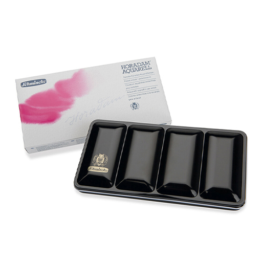 SCHMINCKE HORADAM AQUARELL CAJA ACUARELA METÁLICA - 48 MEDIOS GODETS