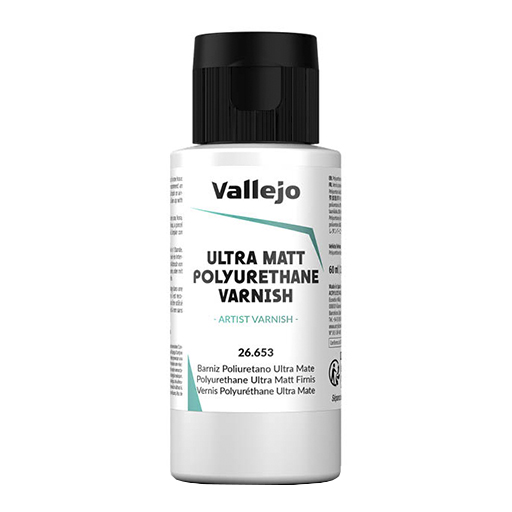 VALLEJO BARNIZ DE POLIURETANO ULTRA MATE Nº 653