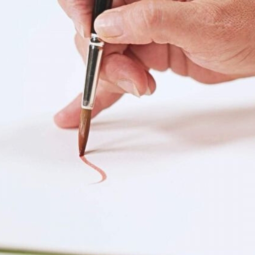 BORCIANI E BONAZZI MASTERPIECE PINCEL REDONDO SINTÉTICO MARTA KOLINSKY MANGO CORTO SERIE 107/S