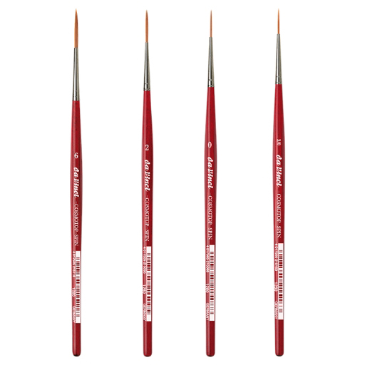 DA VINCI COSMOTOP SPIN PENNELLO PER FILETTARE PER ACQUERELLO FIBRA SINTETICA SERIE 1280