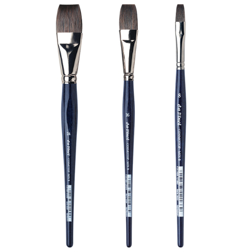 DA VINCI COSMOTOP MIX B FLACHPINSEL FÜR AQUARELL SERIE 5830