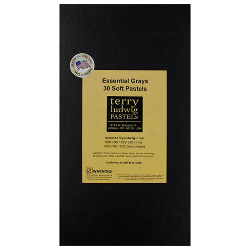 TERRY LUDWIG 30 WEICHE PASTELLE IM KARTONETUI ESSENTIAL GRAYS MAGGIE PRICE AUSWAHL