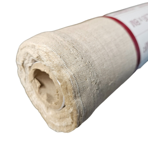 RAW ART MATERIALS LINEN CANVAS ROLL FINE TEXTURE SERIES 1200