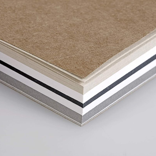 CLAIREFONTAINE PAINT ON PAD STRAIGHT EDGES GLUED 1 SIDE ASSORTED PAPERS 250 G