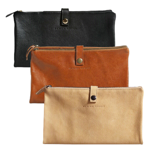 CLAIREFONTAINE FLYING SPIRIT - ESTUCHE PORTATODO PIEL DE OVEJA