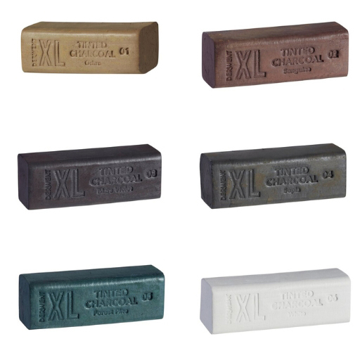 DERWENT XL TINTED CHARCOAL BLOCK