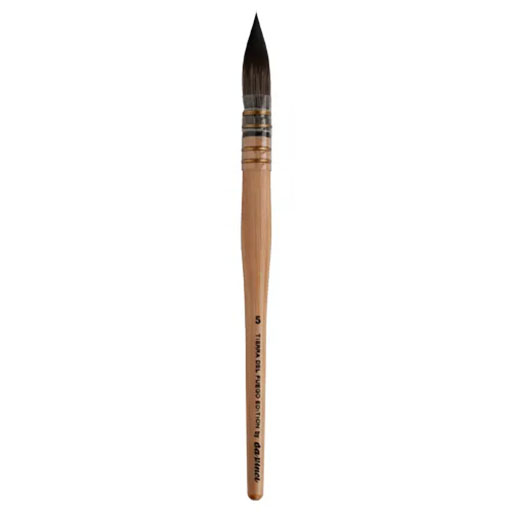 DA VINCI CASANEO MOP-PINSEL SYNTHETIKFASERN KURZER STIEL TIERRA DEL FUEGO EDITION