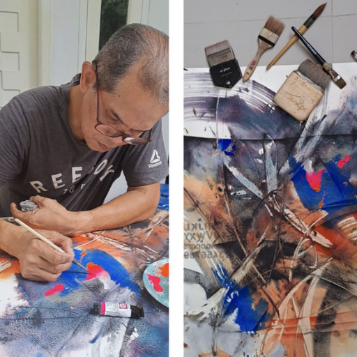 DANIEL SMITH AGUS BUDIYANTO'S MASTER ARTIST SET BOLD AND EXPRESSIVE - WATERCOLOUR SET EXPRESSIVE SELECTION