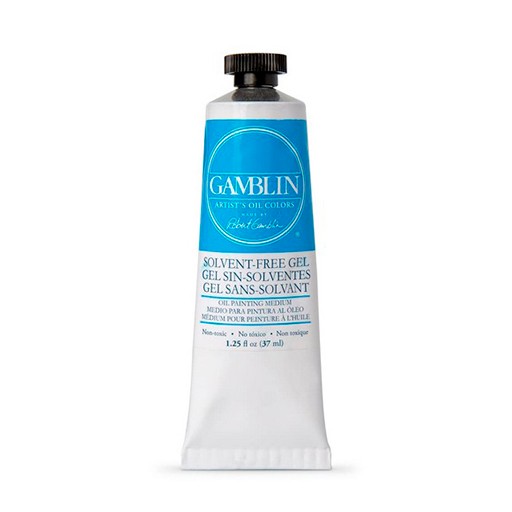 GAMBLIN SOLVENT-FREE GEL - MÉDIUM GEL SANS SOLVANT POUR PEINTURE À L'HUILE