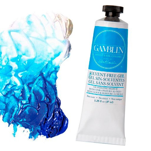 GAMBLIN SOLVENT-FREE GEL - MÉDIUM GEL SANS SOLVANT POUR PEINTURE À L'HUILE