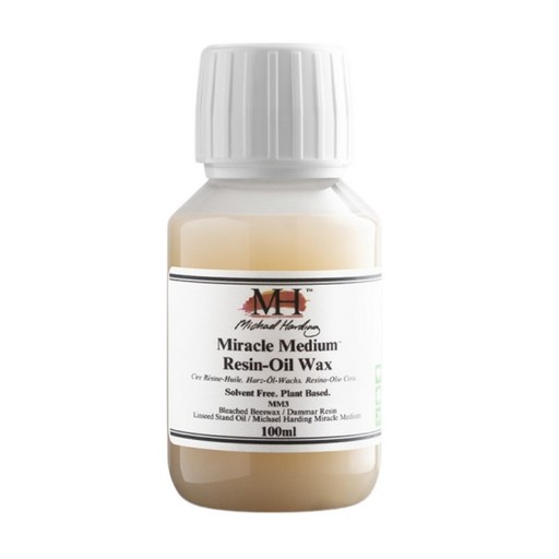 MICHAEL HARDING MIRACLE MEDIUM RESIN OIL WAX - PASTA PITTORICA MORBIDA DERIVANTE DA PURA CERA D'API
