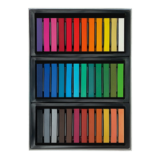 MANLEY SOFT PASTELS BOX 36 WEICHE PASTELLKREIDEN