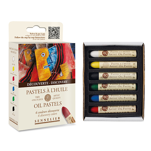 SENNELIER PASTELS À L'HUILE DISCOVERY SET OF 6 OIL PASTELS