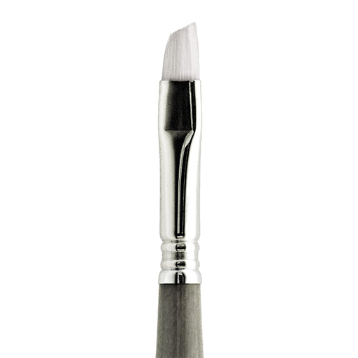 ESCODA PERLA SCHRÄGPINSEL TORAY SYNTHETIKFASERN KURZER STIEL SERIE 1580