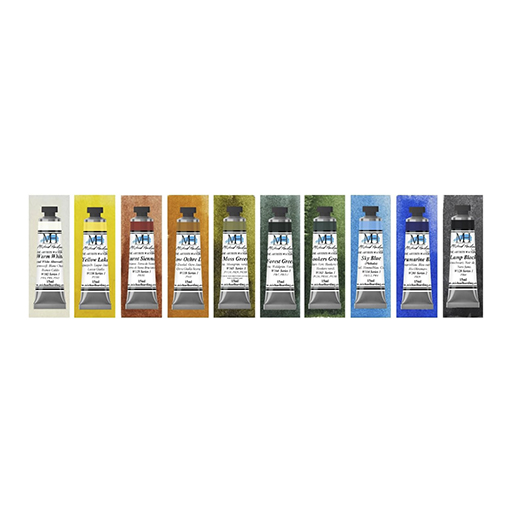 MICHAEL HARDING TRADITIONAL ENGLISH LANDSCAPE AQUARELLSET 10 X 15 ML