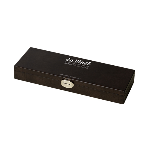 DA VINCI CAJA MADERA SET 4 PINCELES COLINEO ACUARELA SERIE 4024