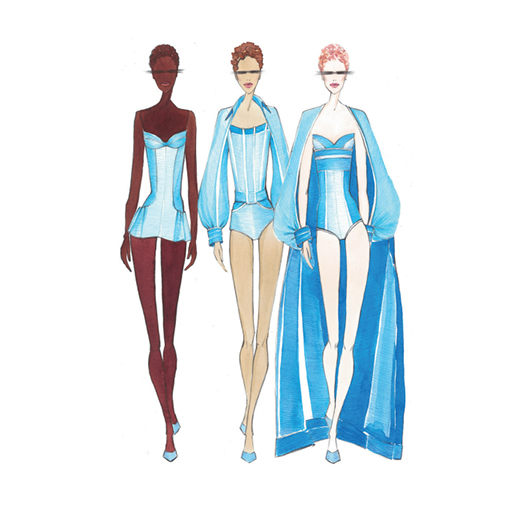 ILUSTRACIÓN DE MODA - ELENA MOROZOVA