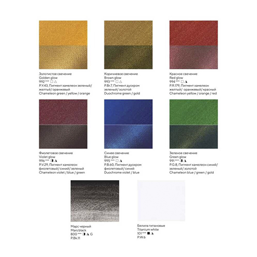WHITE NIGHTS SHIMMERING ACQUERELLI BRILLANTI - SET AUTUNNO EDIZIONE LIMITATA