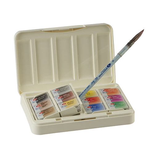 WHITE NIGHTS SET ANIMALISTIC - BOÎTE AQUARELLE 12 GODETS