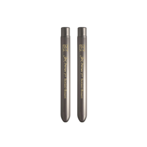 BORCIANI E BONAZZI SILVIA MOLINARI SET OF 2 TRAVEL BRUSHES SERIES 700 + CASE