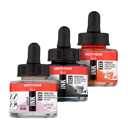 AMSTERDAM TINTA ACRÍLICA LÍQUIDA