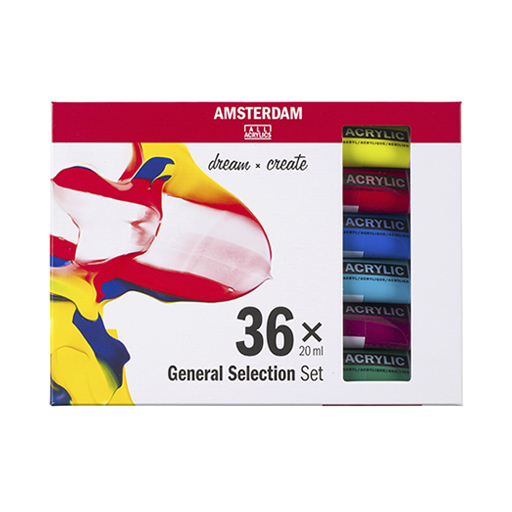 AMSTERDAM STANDARD SERIES ACRYLIC PAINT SETS GENERAL SELECTION